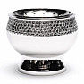 Bowl brass color silver decorated 5.5 cm