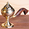 Brass incense burner Selena