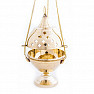 Avallé hanging brass incense burner