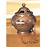 Dragnar copper hanging incense burner