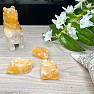 Calcite orange raw Mexico