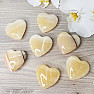 Calcite Yellow Morocco Heart