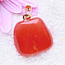 Carnelian tambled pendant