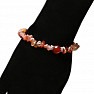 Carnelian bracelet chopped with a bead