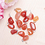 Carnelian tambled pendant 1.7 - 2.4 cm