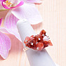 Carnelian ring metal adjustable size