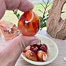 Carnelian egg home decoration 4 cm