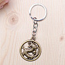 Keychain Circle with a dragon