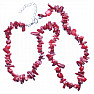 Chopped coral necklace