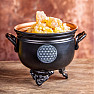 Incense burner metal cauldron Flower of life