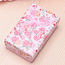 Paper gift box pink pink for rings and earrings 8 x 5 cm