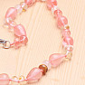 Crystal Strawberry Drops Necklace