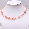 Crystal Strawberry Drops Necklace