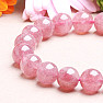 Strawberry crystal bracelet made of beads 10 mm