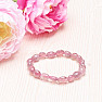 Crystal strawberry nugget bracelet