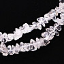 Chopped crystal necklace