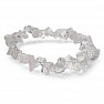 Chopped crystal bracelet