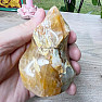 Hematoid quartz flame Madagascar 9.5 cm