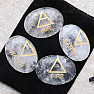 Crystal set of stones with four elements