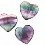 Fluorite heart massage stick