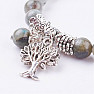 Labradorite extra bead bracelet with the Tree of Life