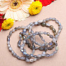 Labradorite bracelet made of ovals