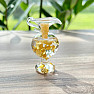 Bottle with gold - decorative decanter 5 cm