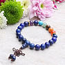 Lapis lazuli Buddha had a chakra bracelet