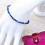 Lapis lazuli bracelet extra AA quality cut beads