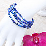 Lapis lazuli bracelet extra AA quality cut beads