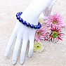 Lapis lazuli bracelet extra beaded