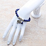 Lapis lazuli bracelet extra beaded with the tree of life