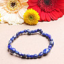 Lapis lazuli bracelet from oval stones A quality