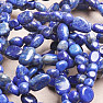 Lapis lazuli bracelet from oval stones A quality