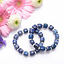 Lapis lazuli cut and seed beads bracelet RB Design 139