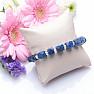 Lapis lazuli cut and seed beads bracelet RB Design 139