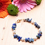 Lapis Lazuli Chopped Bracelet with Mother of Pearl