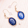 Lapis Lazuli oval earrings