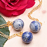 Lapis Lazuli pendant ball with chain