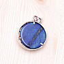 Lapis Lazuli Pendant Circle with Sun.