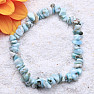 Larimar chopped bracelet