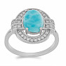 Larimar ring silver Ag 925 VR056014