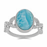 Larimar ring silver Ag 925 VR056016