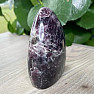 Lepidolite polished freeform Madagascar 2