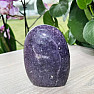 Lepidolite polished freeform Madagascar 3