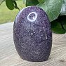 Lepidolite polished freeform Madagascar 3