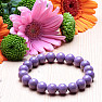 Lepidolite bead bracelet