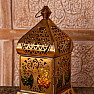 Candlestick metal lantern Tree of life on tea candles