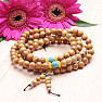 Japa Mala necklace sandalwood with dorje