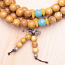 Japa Mala necklace sandalwood with dorje